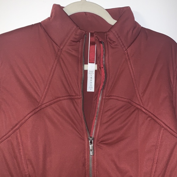 Lululemon Dynamic Movement Jacket Savannah Insulated Size 10 Full Zip - Picture 4 of 11